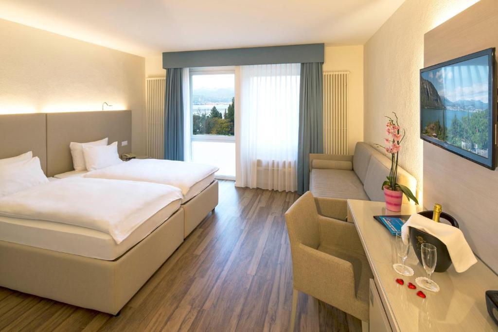 Hotel Campione Bissone Exterior foto